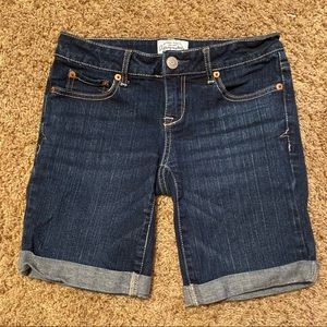 Aéropostale Denim Bermuda Shorts Size 1/2